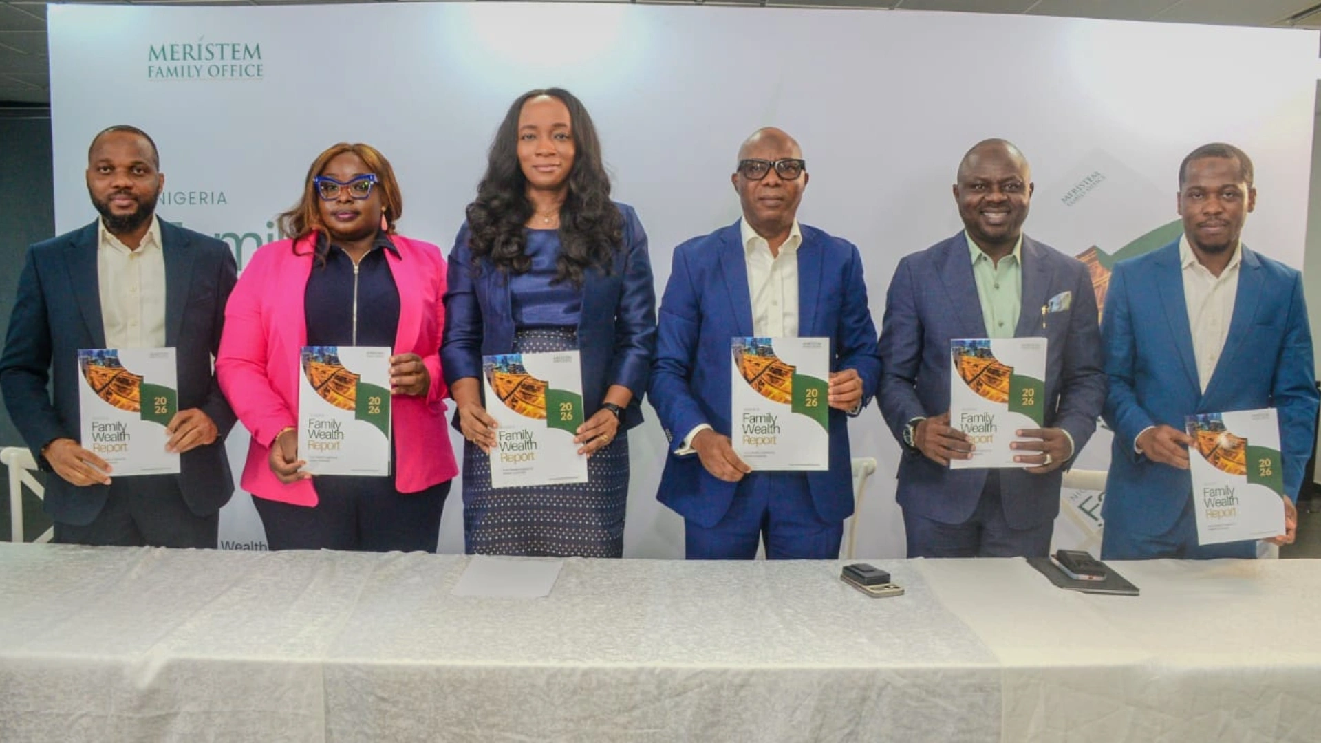 Guests at the launch of the Nigeria Family Wealth Report by Meristem Family Office,