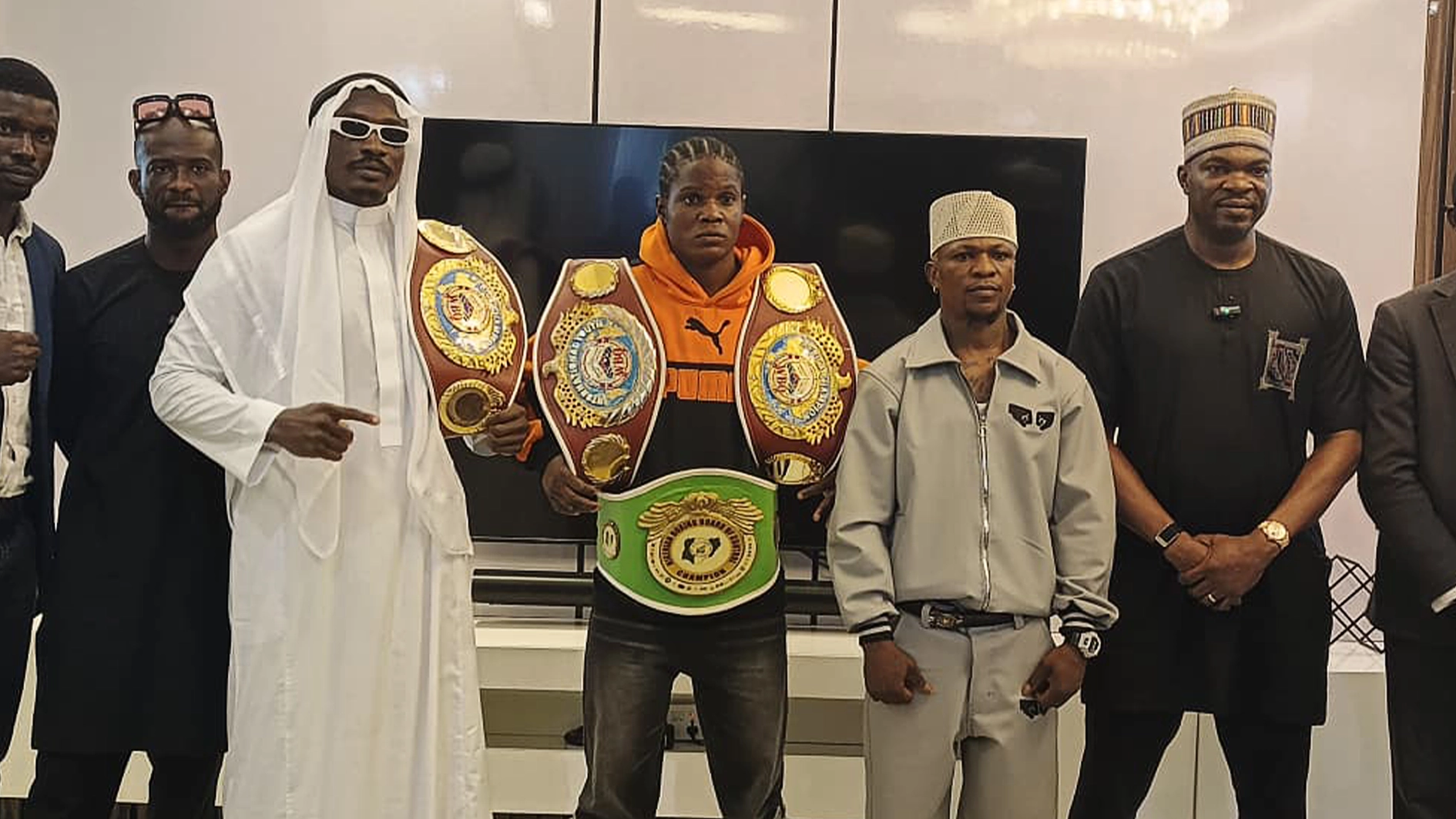 Nigerian boxers