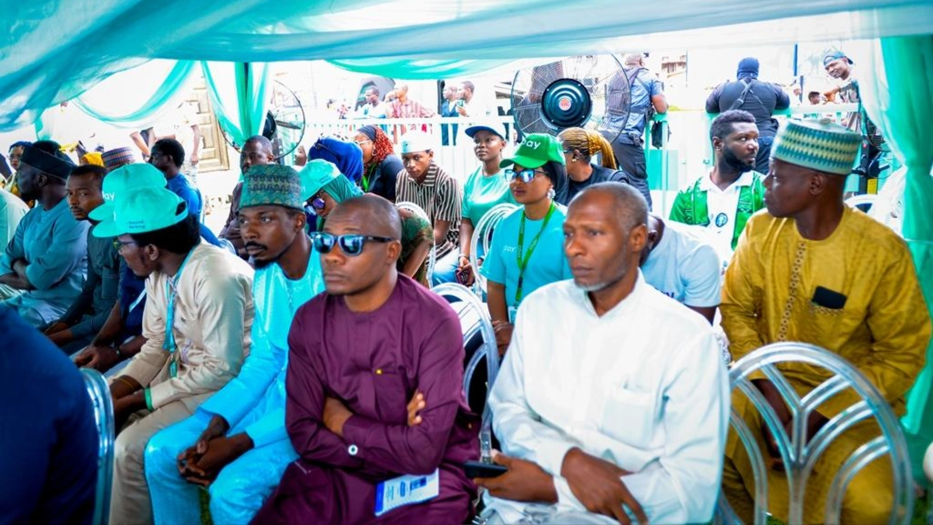 Cross-section of guests at the official launch of the OPay Office in Kaduna State, recently.