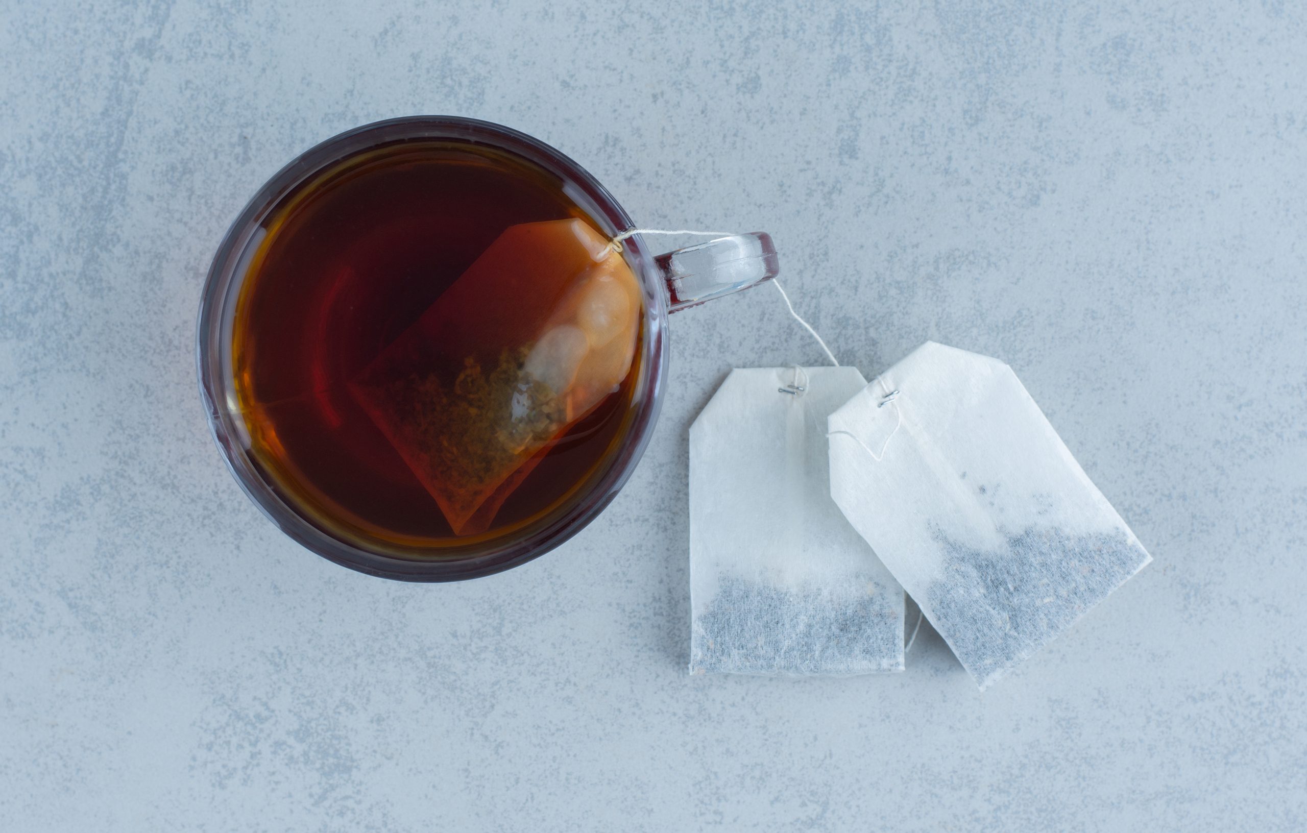 A warm cup of Rooibos tea served in a ceramic mug, known for its calming properties, soothing aroma, and potential wellness benefits.