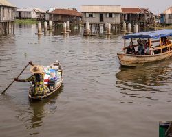 Floating Market in Ganvié, Benin
