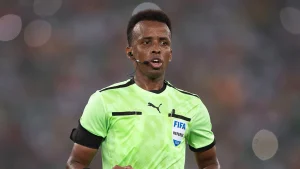 Somali referee Omar Abdulkadir Artan