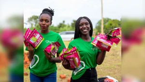 The Child Empowerment Fund has distributed six months’ supply of sanitary pads to 100 girls