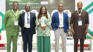 Second right, Chika Nwosu, Managing Director of PalmPay Nigeria with other panelists at the 2026 Digital Pay Expo