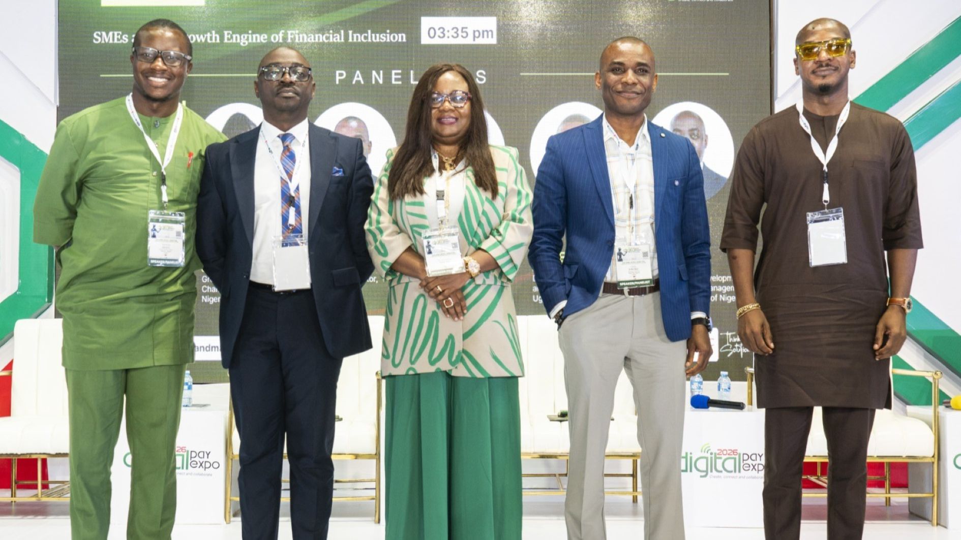 Second right, Chika Nwosu, Managing Director of PalmPay Nigeria with other panelists at the 2026 Digital Pay Expo