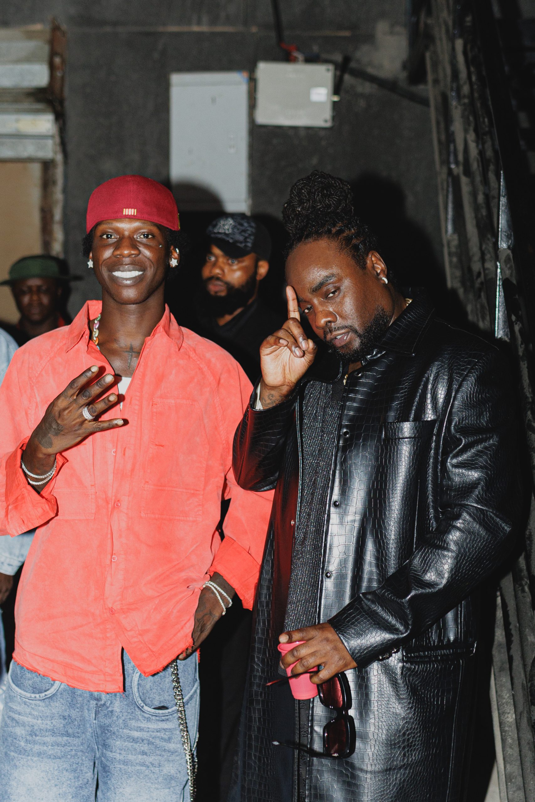 Wale and Seyi Vibez photographed by Caesar