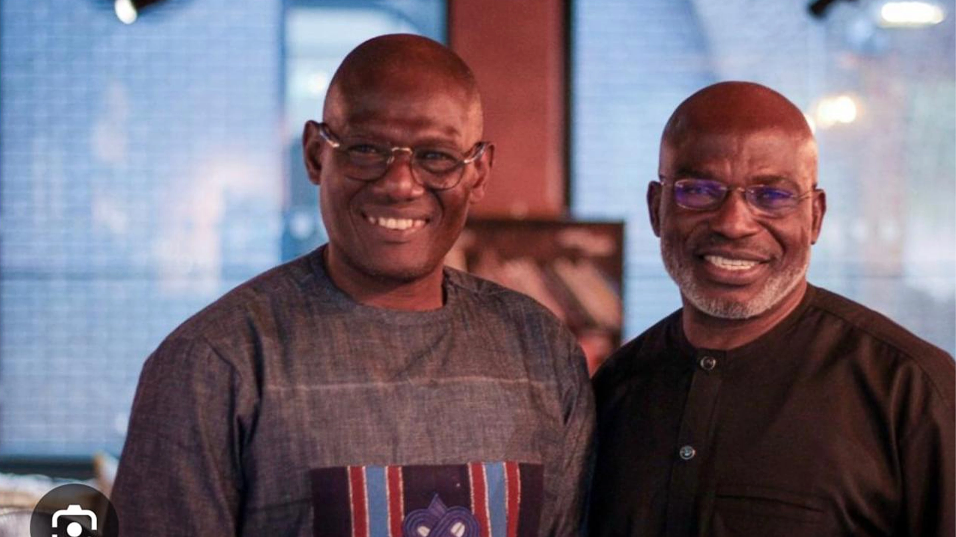 Olu Alake, Chief Executive Officer at The Africa Centre, left and Teju Kareem, co-founder, initiator of WSICE