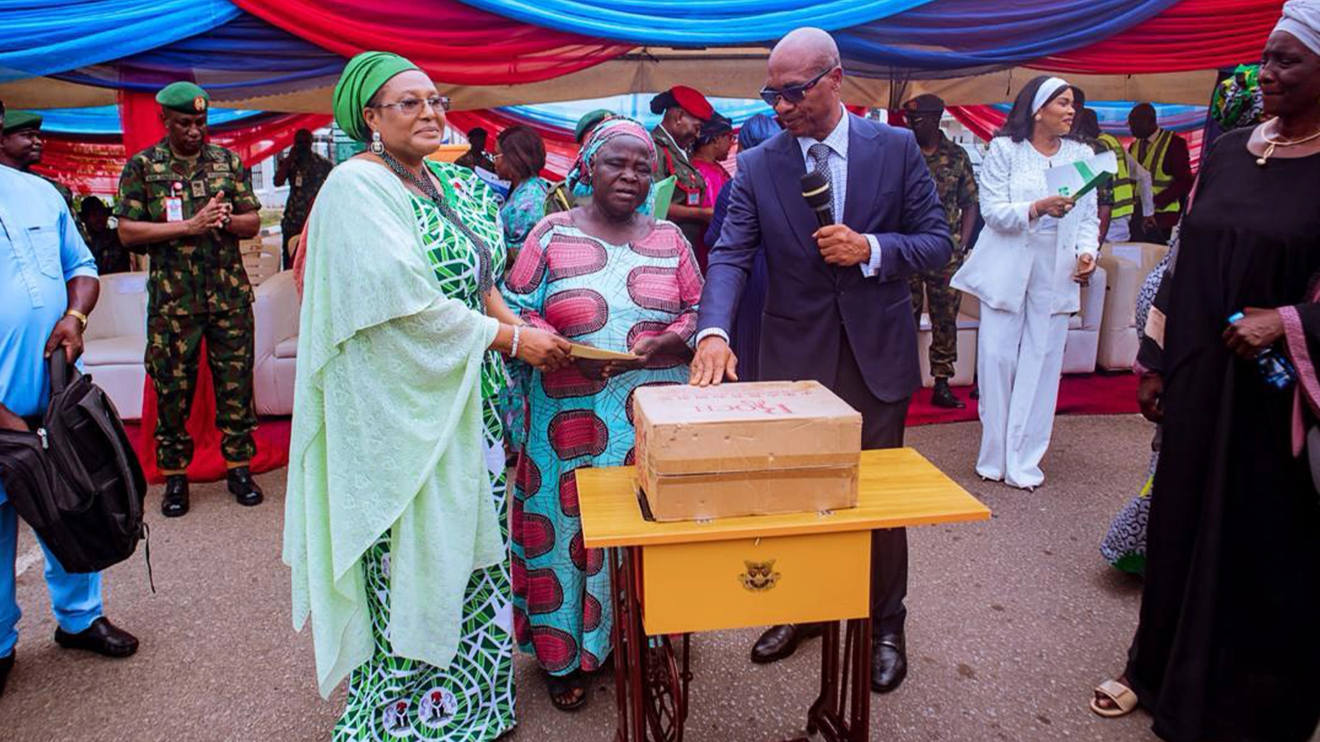 The Nigerian Legion provide welfare support for retired military personnel