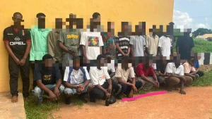The suspected cultists