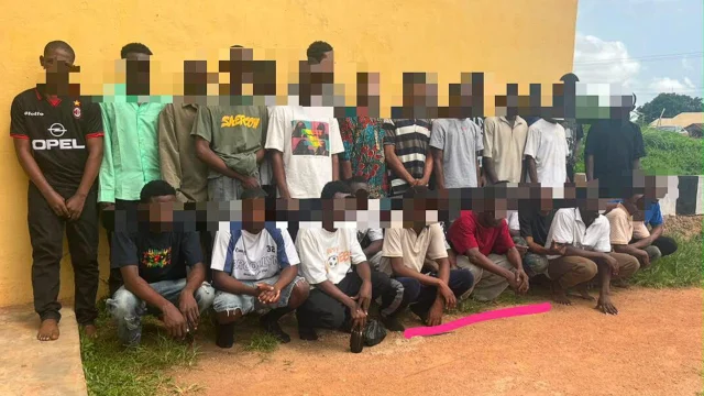 The suspected cultists