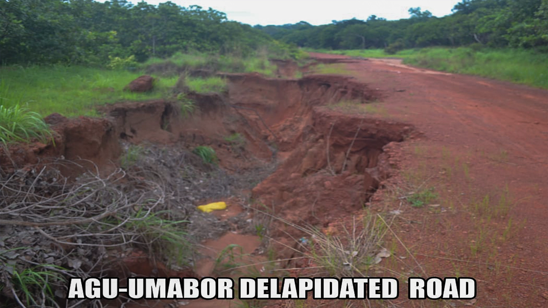 Deplorable Agu-Umabor Road