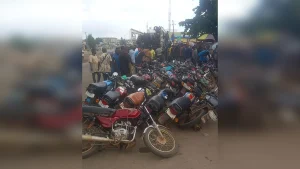 Impounded motorcycles