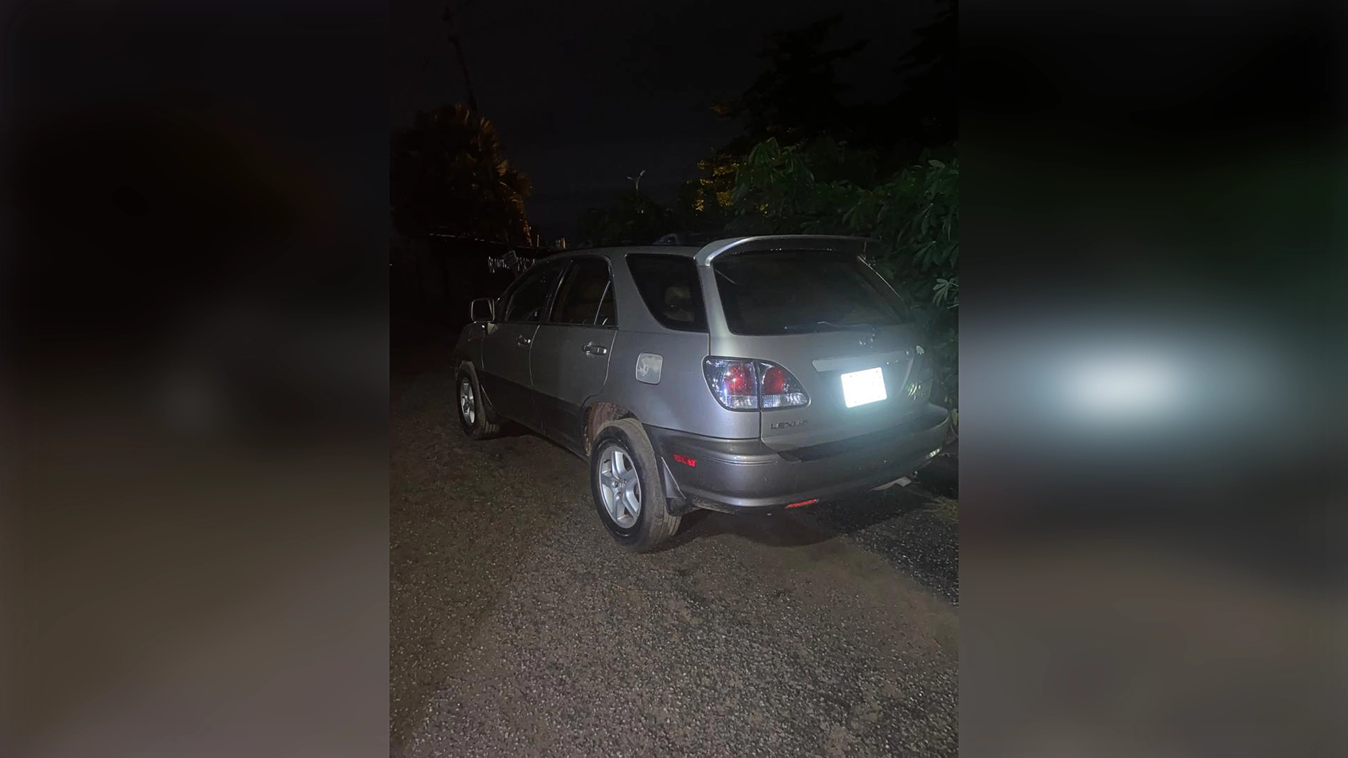 Recovered vehicle