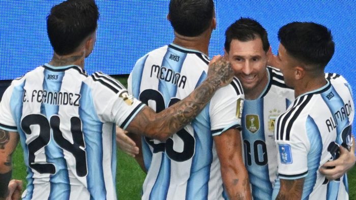 Messi breaks World Cup scoring record as Argentina beat Austria to reach round of 32