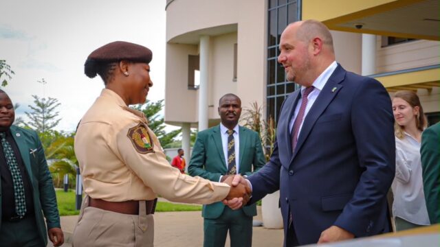 Kemi Nandap(L): Mr. Neils Zimmermann(R)
