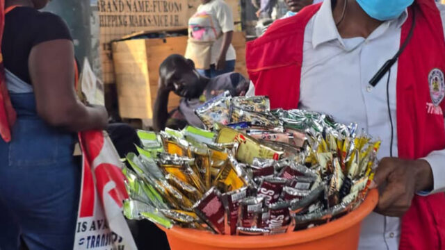 NAFDAC officers during the enforcement