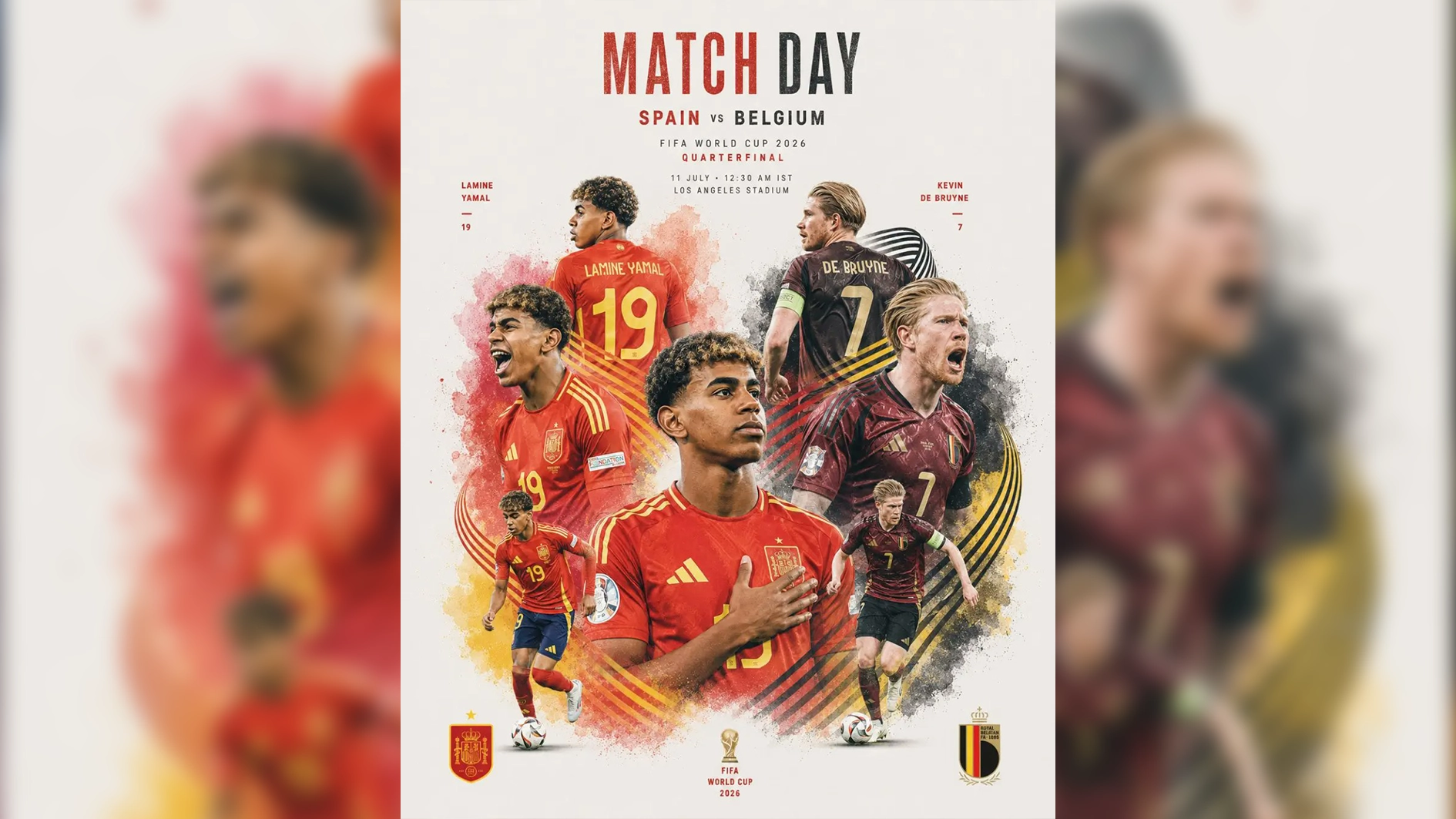Belgium vs Spain