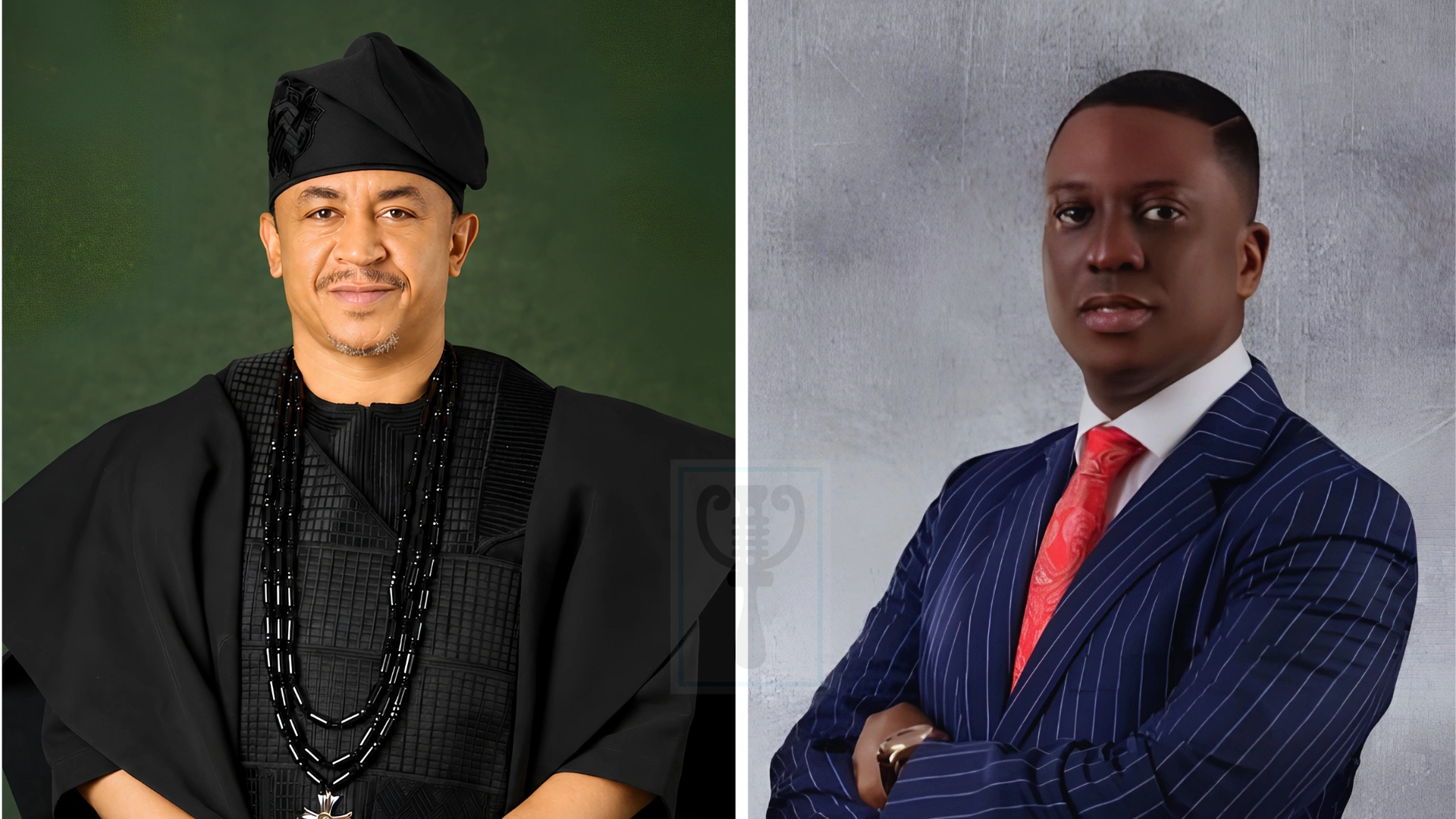 Daddy Freeze and Pastor Bolaji Idowu