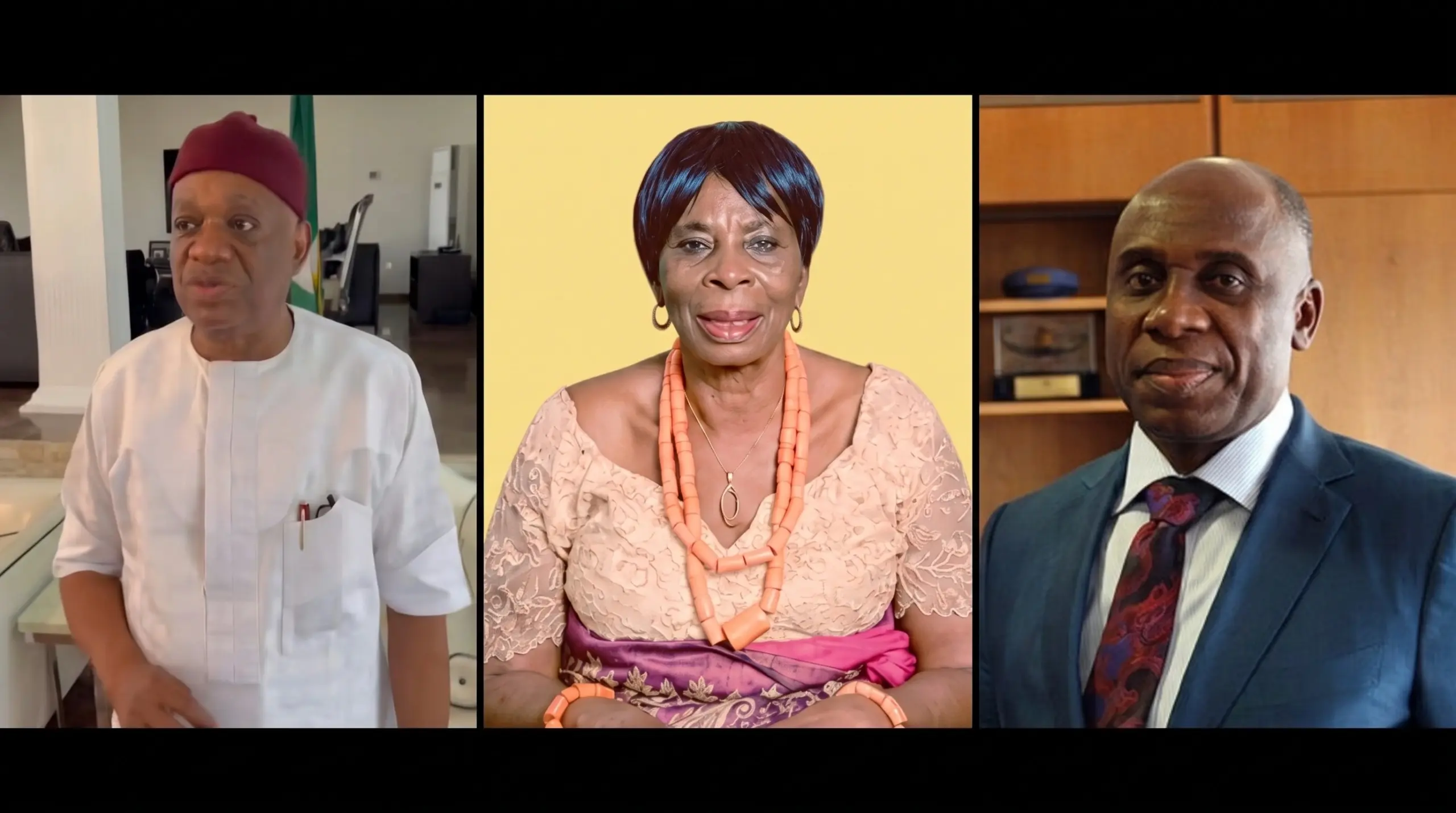 Dame Mary Amaechi – Rotimi Amaechi – Orji Uzor Kalu