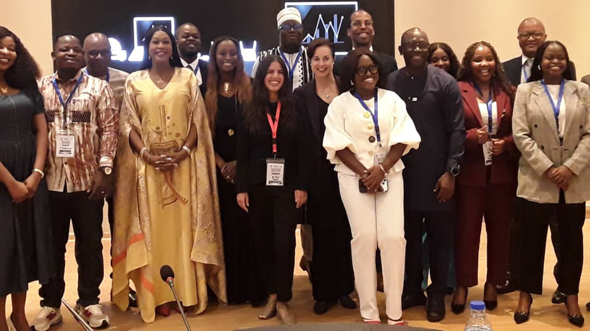 Participants at the ‘Programme on Youth Employability and Skilling Initiatives in Nigeria and Beyond’, organised by the International Organisation of Employers (IOE), the Nigeria Employers’ Consultative Association (NECA) and GAN Global, with funding support from the European Union (EU) in Lagos.