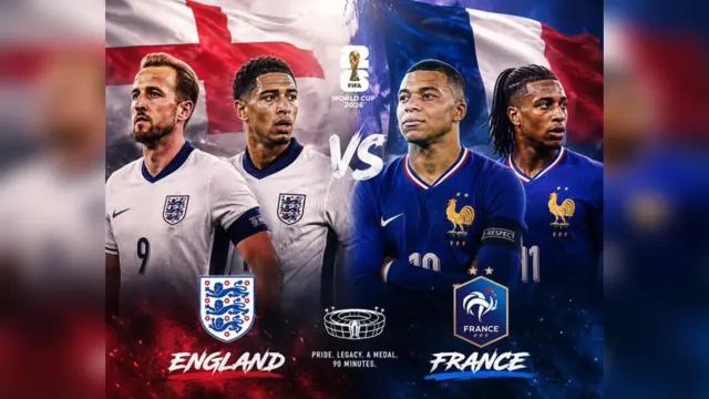 England vs France
