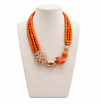 Faari Coral Necklace Set