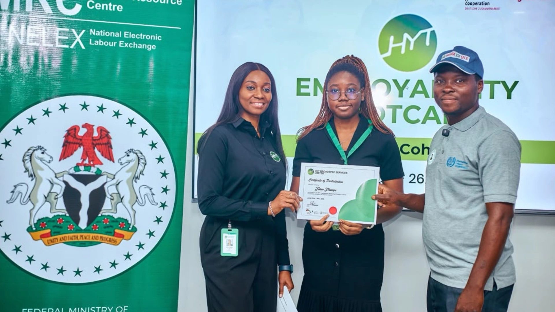 Participants at the third edition of the HYT Consulting Employability Bootcamp for young Nigerian graduates and professionals.