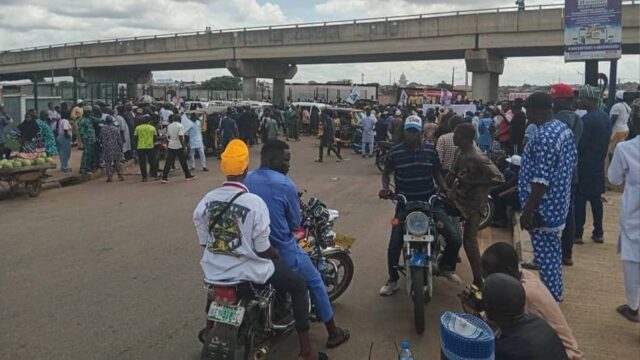 Kwara State All Progressives Congress (APC) popularly known as G15 solidarity rally in Ilorin