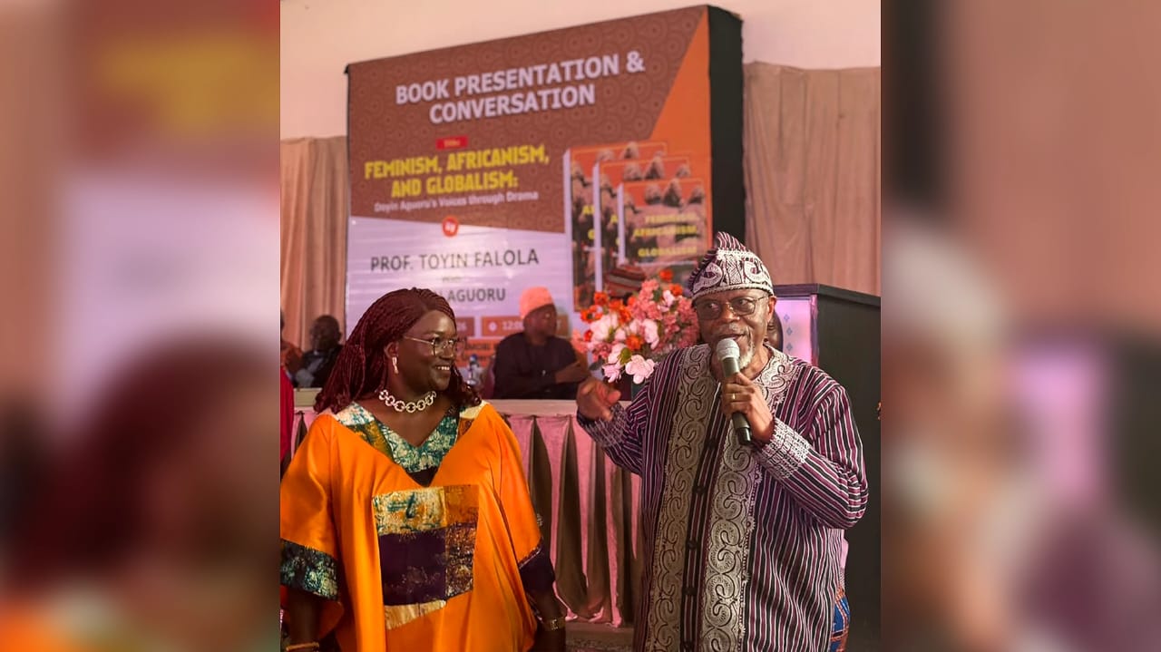 Falola unveils book on UI Prof Aguoru, hails  scholarship on African feminism