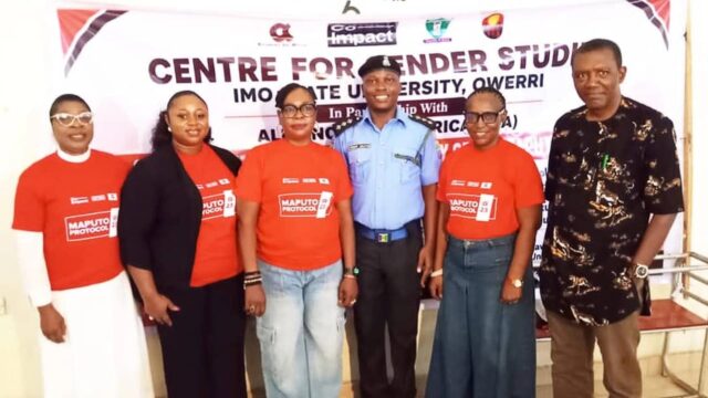 Center for Gender studies, Imo state , Owerri