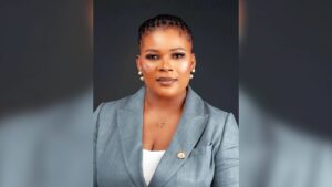 General Manager of LASPA, Mrs. Adebisi Adelabu