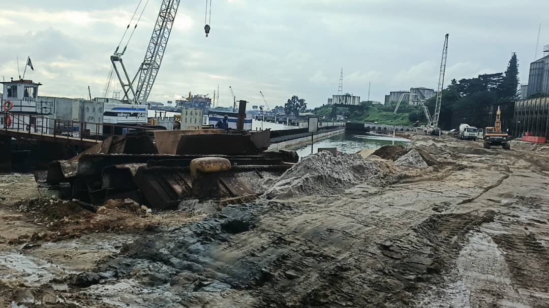 Rivers Port berths 7, 8 reconstruction