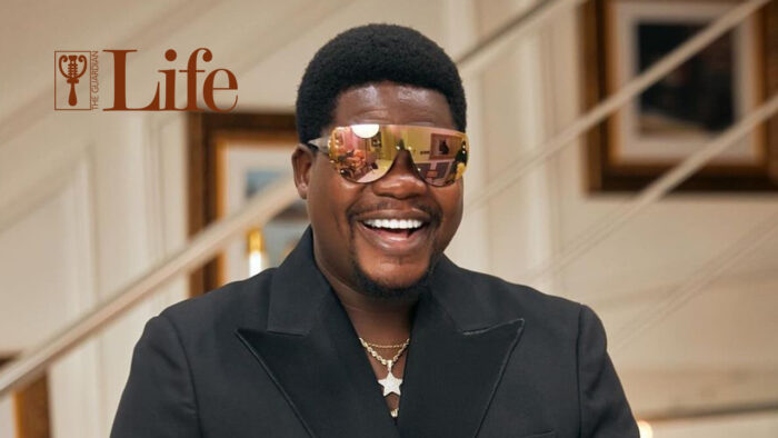 Mr Macaroni on the cover of Guardian Life