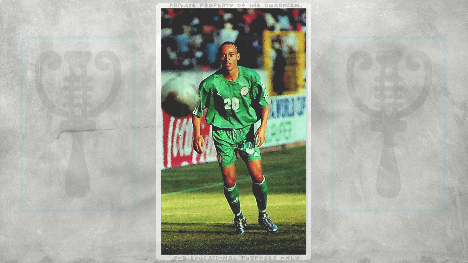 Nigerian footballer, Osaze Odewinge.