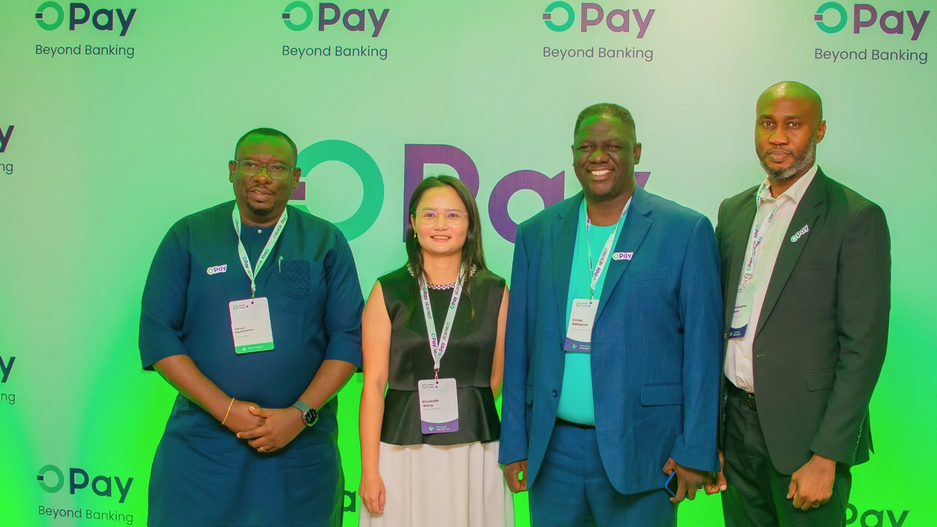 OPay executives during the OPay Media Parley.