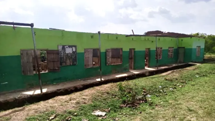 Severe Windstorm structural damage to Comprehensive Secondary School Leege–Imorun, 2025.