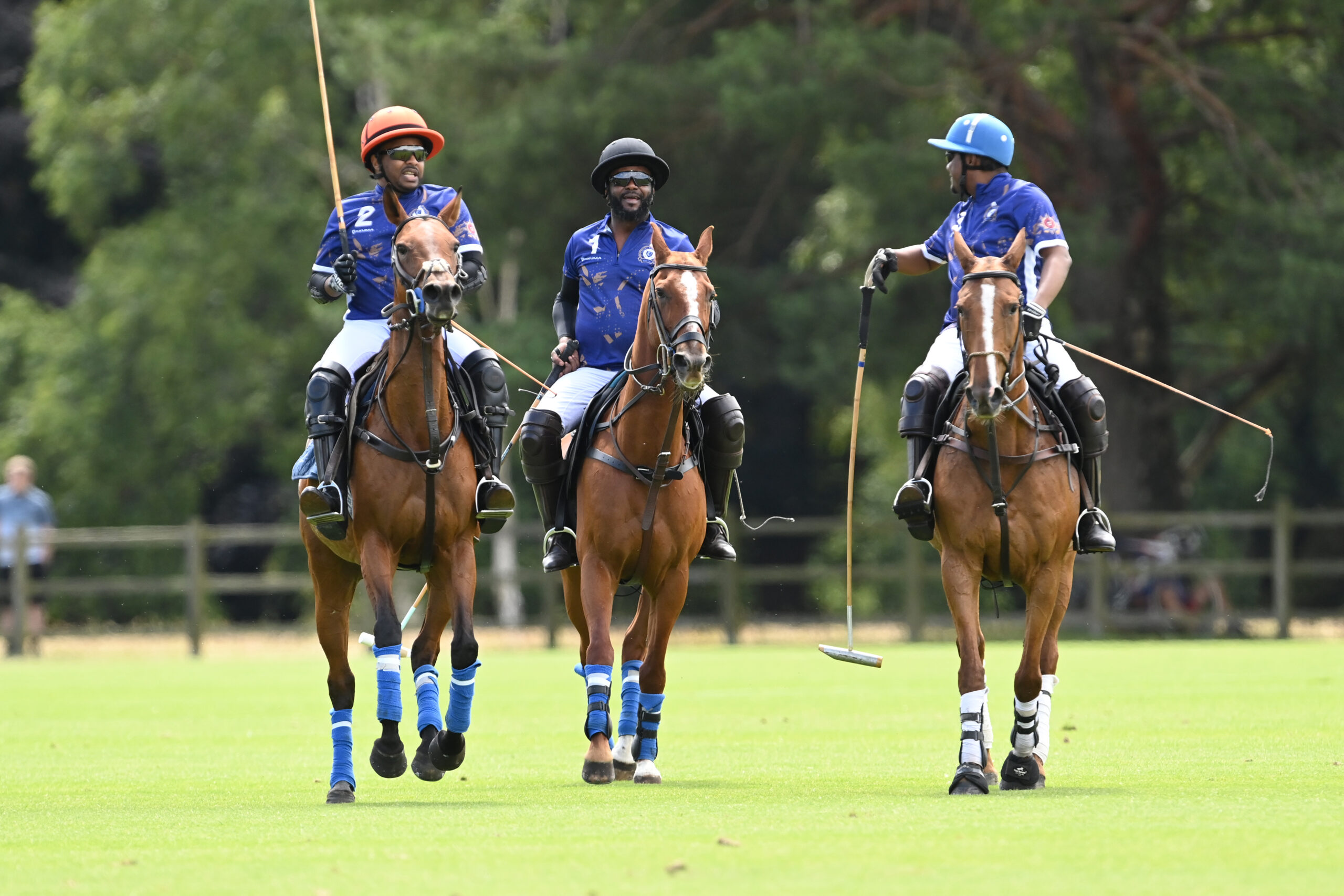 From left: Usman Dantata, Seyi Tinubu and Bashir Dantata. Photo: Tony Ramirez