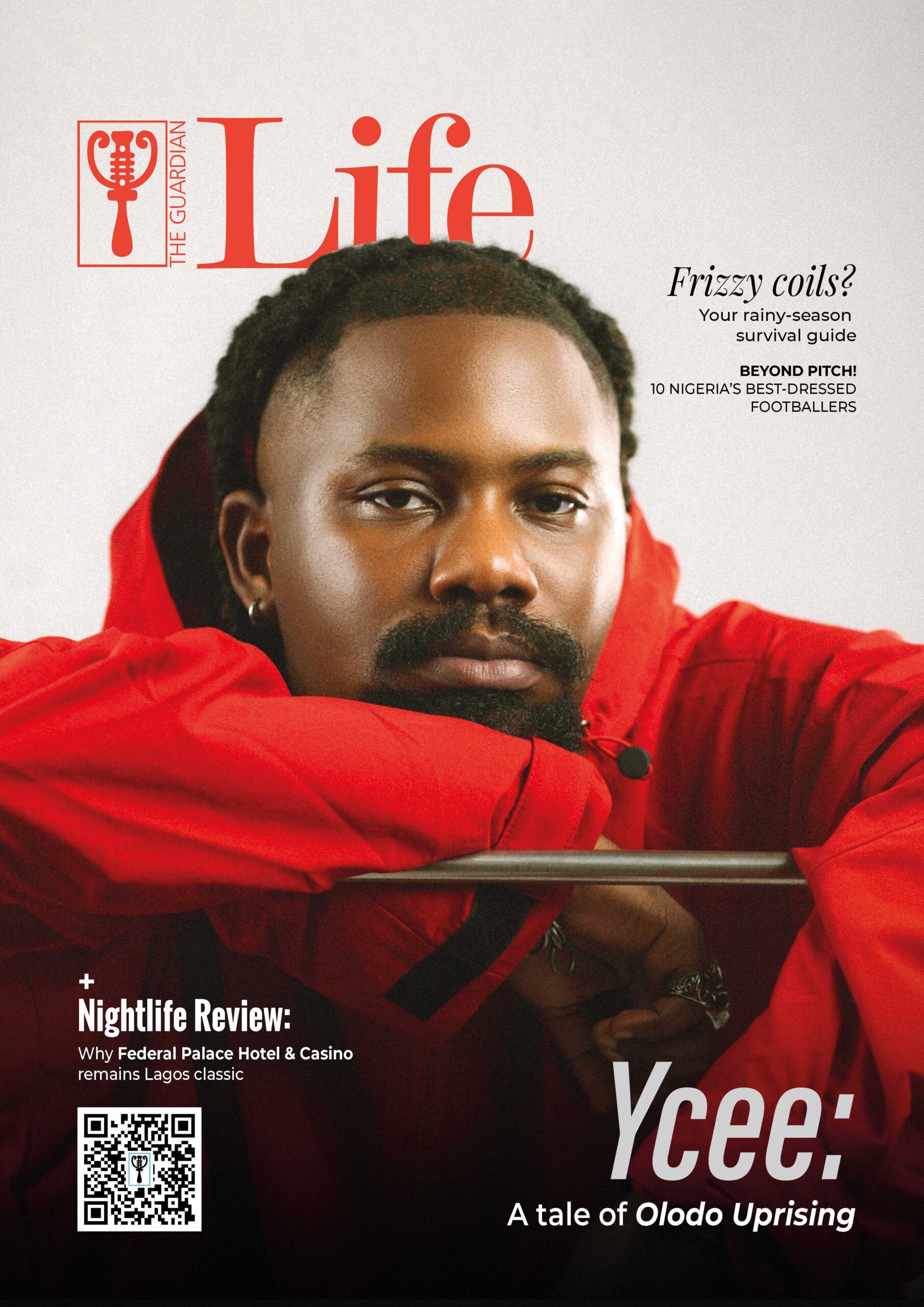 Ycee on the cover of Guardian Life