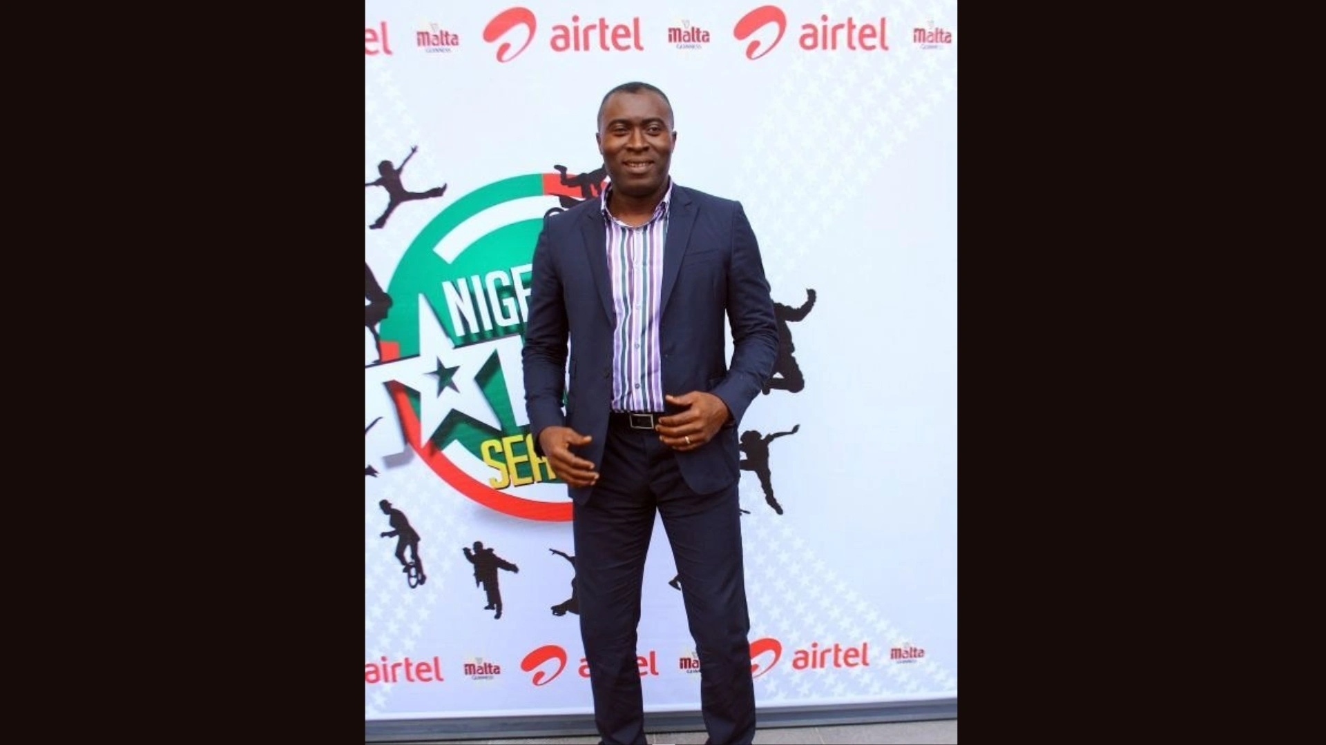 Yibo Koko on set of Nigeria's Got Talent