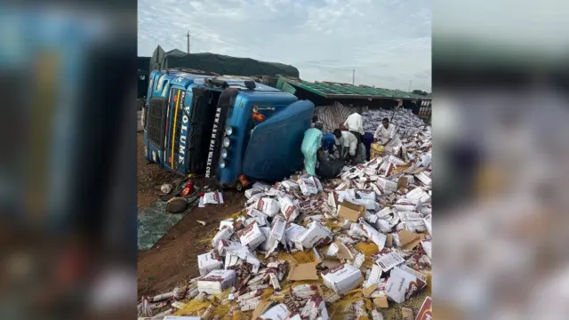 Accident scene
