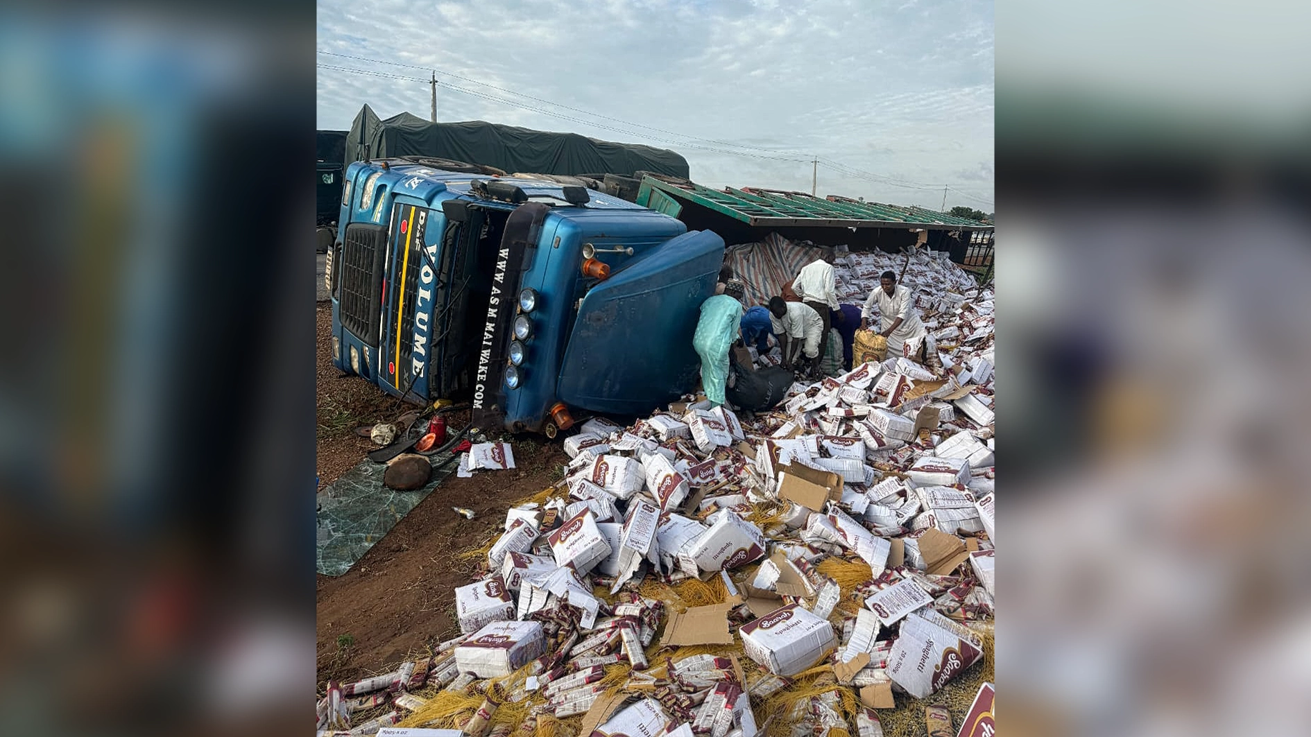 Accident scene