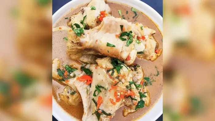 Turkey and yam pepper soup