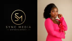 Sync Media Entertainment (L), Adeniji Kehinde Deborah (JustWummy) (R).