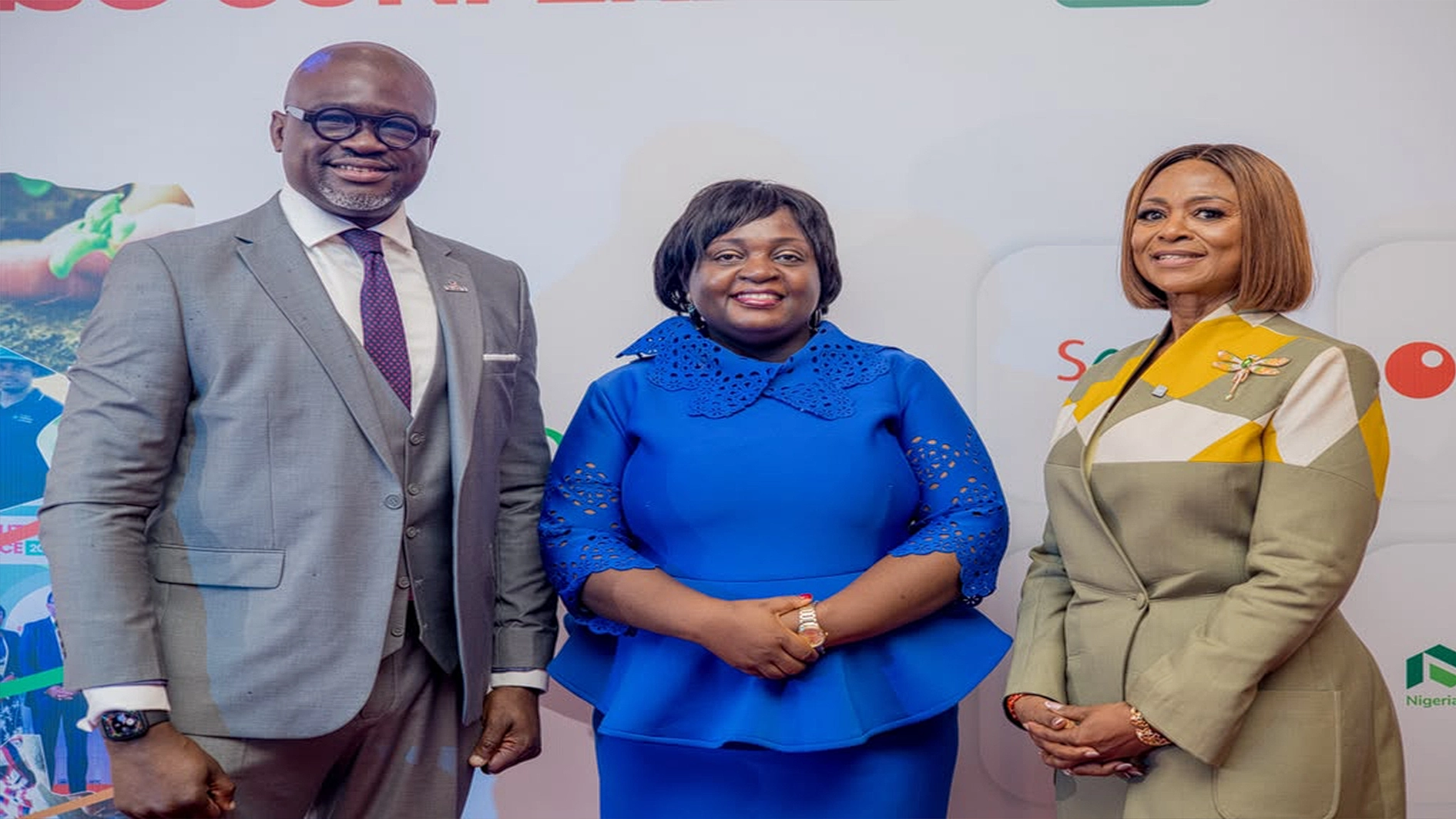 L-R: James Adenuga, Group Chief HSSE and Sustainability at Dangote Industries Limited; Olapeju Ibekwe, Chief Executive Officer, ONE Foundation, and Dr. Chizor Malize, Managing Director and Chief Executive Officer of FITC, at the 2026 FITC Sustainability and ESG Conference in Lagos… recently.