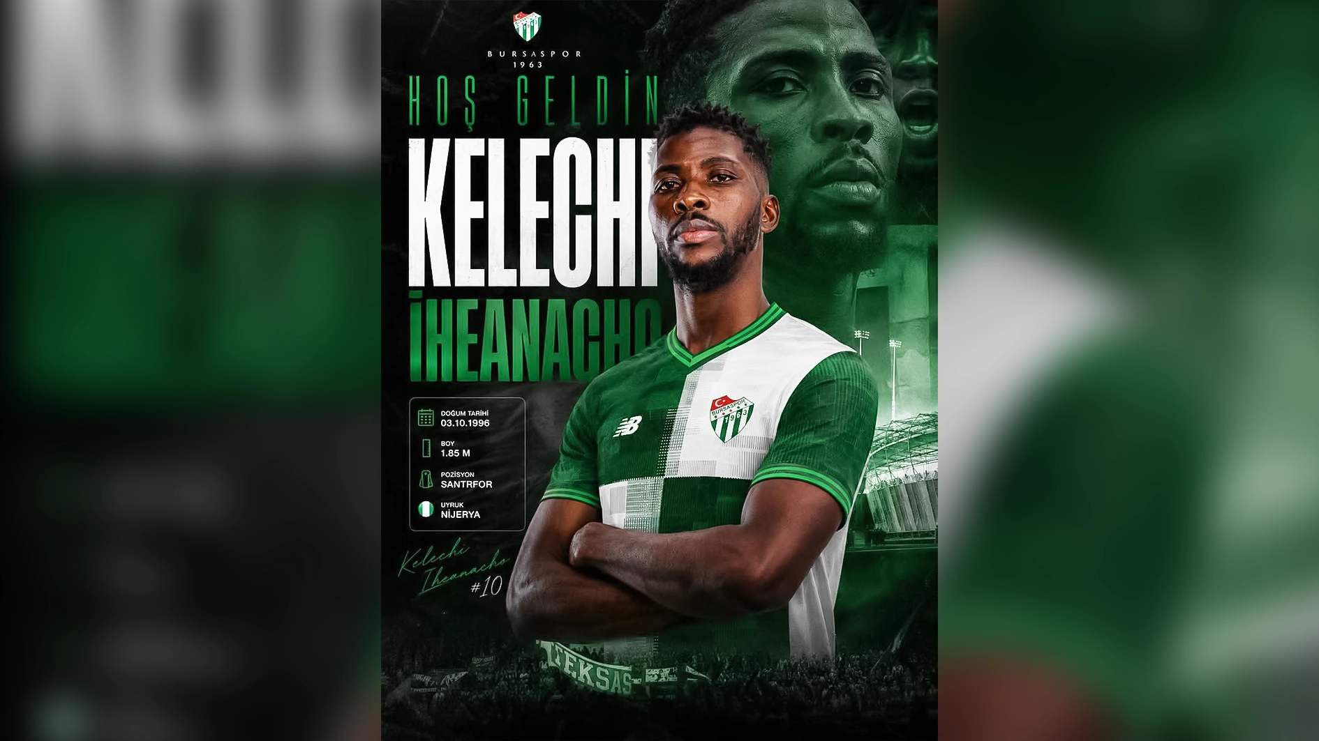 Kelechi Iheanacho joins Bursaspor