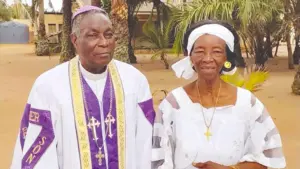 Apostle Israel Oku and his wife, Mrs Goodness Oku recently celebrated 50 years in marriage, at their Badagry residence.