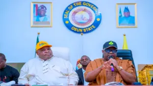 Adeleke and Accord Party members endorse Tinubu as president candidate