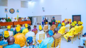 Adeleke and Accord Party members endorse Tinubu as president candidate