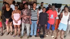 Arrested suspects in Delta