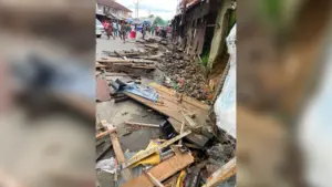 Destroyed structures